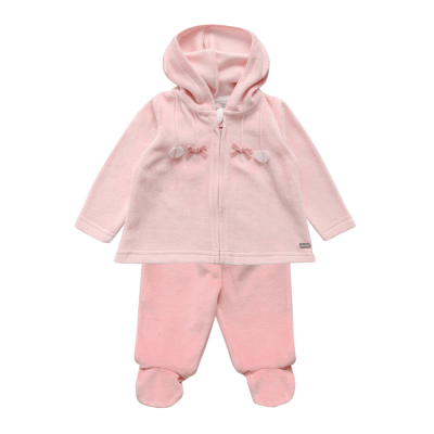 Conjunto Plush Bebé Niña rosado1