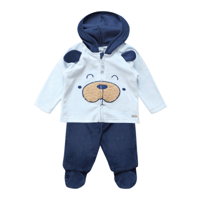 Conjunto Plush Bebé celeste4