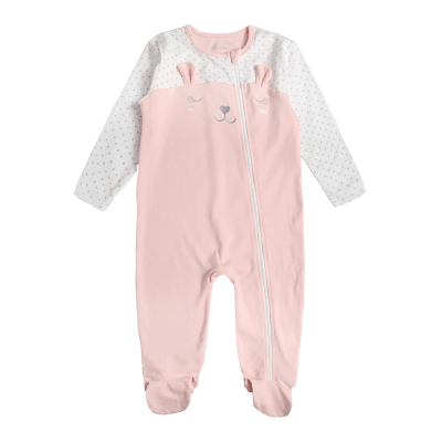 Pijama algodón niña Rosado2