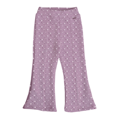 Exception Calza Flare Interior Peluda Lila1