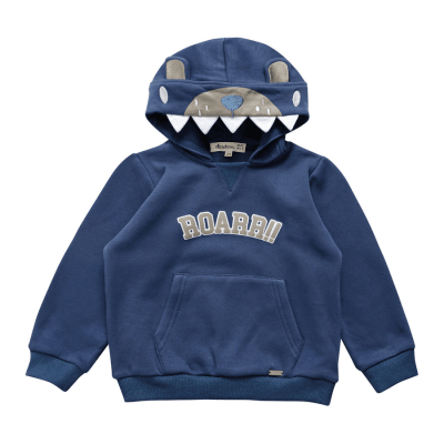 Polerón Interior Peludo Bebé Niño azul1