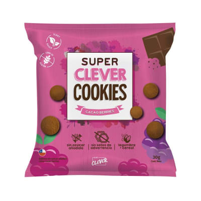 Super Clever Cookies Mini | Cacao Berries 30g1