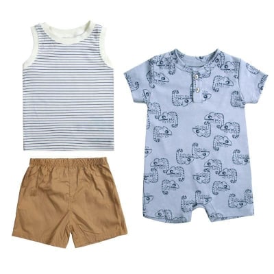 Conjunto bebé con enterito camaleón