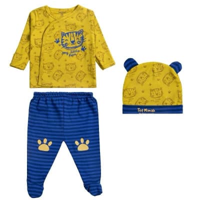 Conjunto 3pcs niño tigre1