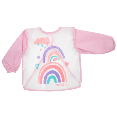 Babero PVC manga larga Niña1