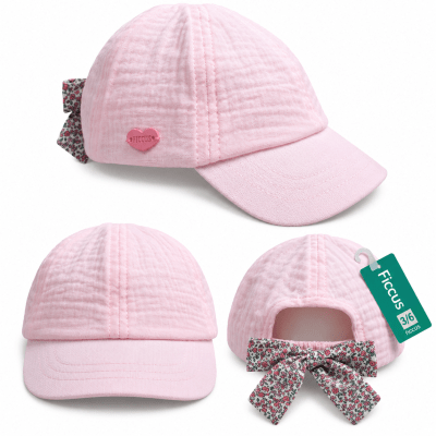 Gorro beba rosado breeze1