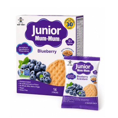 Galleta Junior Mum-Mum sabor Arándano 58 g