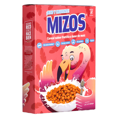 Cereal Mizos frutilla 280 grs3