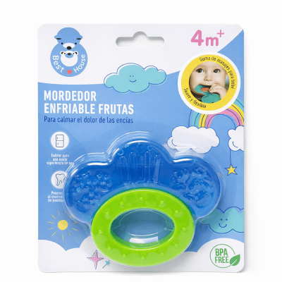 Mordedor enfriable para bebé con gel