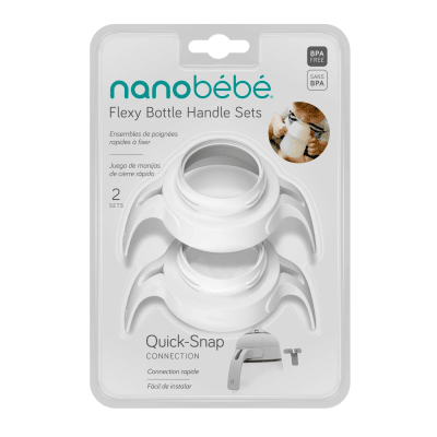 Asas de mamaderas pack 2 Blanco