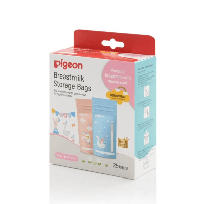 Bolsa Para Almacenamiento De Leche Materna 180ml Pigeon4