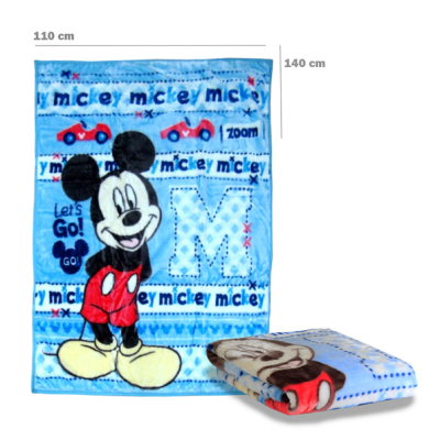 Cobertor cuna Mickey Azul3