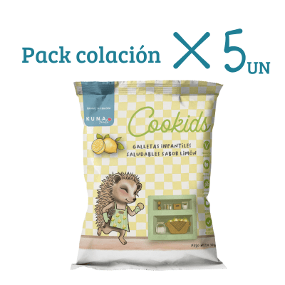 Pack 5 Cookids Limón 30grs1