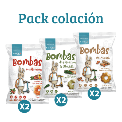 Pack 6 bombas 20grs