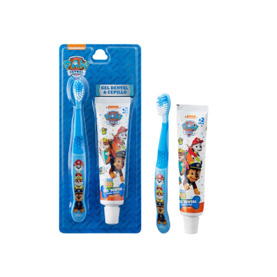 Pasta dental + cepillo Paw patrol1