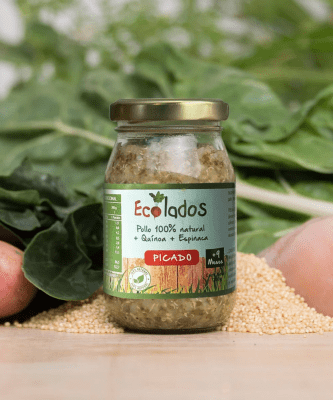 Picado de Pollo 100% natural, quínoa y espinaca1