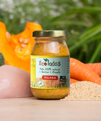 Picado de Pollo 100% natural, quínoa y zapallo1
