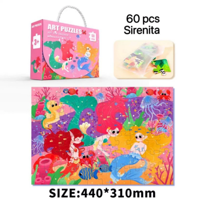 Puzzle Sirenita 60 Piezas