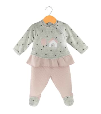 Conjunto 2 piezas quilted niña1