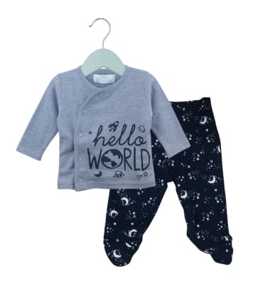 Conjunto de algodón niño dreams1