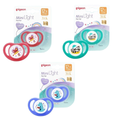 Chupete Odontológico Mini Light Talla L  12+ - Pigeon