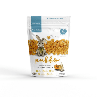 Puffs Plátano Zapallo Familiar 50g