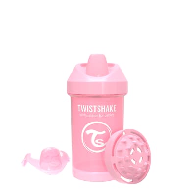 Vaso Twistshake Crawler Cup 300ml 8+m Rosado pastel1