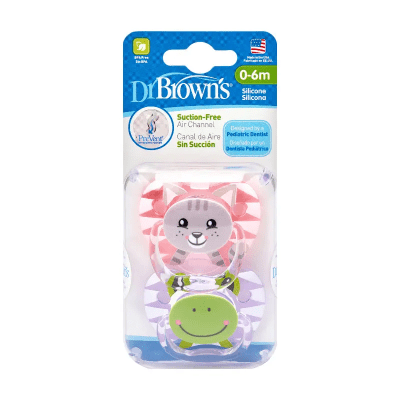 Chupete Etapa 1 * 0-6M 2UN Dr. Brown’s niña4
