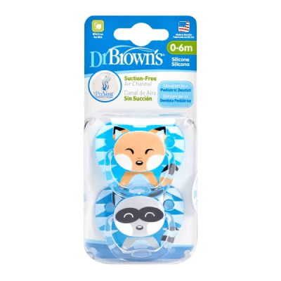 Chupete Etapa 1 * 0-6M 2UN Dr. Brown’s niño3