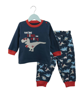 Pijama de algodón Dino1