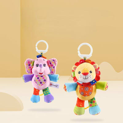 Peluche retráctil 0+ meses Animales3