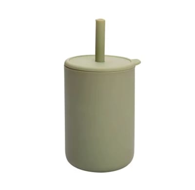 Vaso de silicona con bombilla infantil2