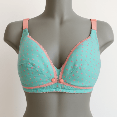 Sostén Maternal con Broche para Lactancia Calipso1