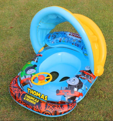 Flotador Bebé con Techo y Volante – Modelos Infantiles