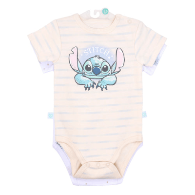 Body X2 Unisex Stitch Body Manga Corta1