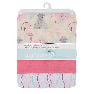 Set 3 pañales tuto fucsia chita
