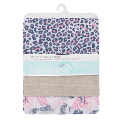 Set 3 pañales tuto gris cebra