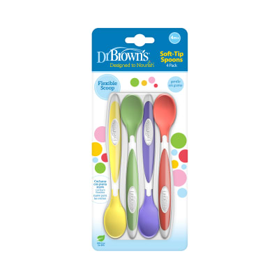 Pack 4 cucharas con sensor de temperatura DrBrowns 4M+2