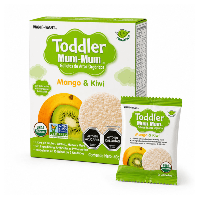 Galleta Toddler Mum-Mum Orgánica sabor Mango y Kiwi 50 gr6