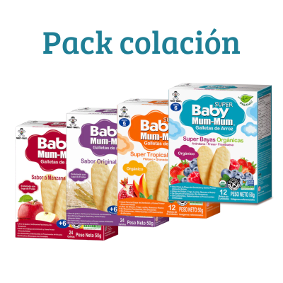 Pack 4 Galletas Baby Mum-Mum +6M3