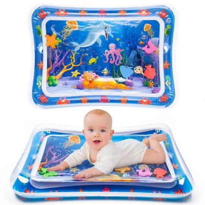 Alfombra sensorial de agua inflable1