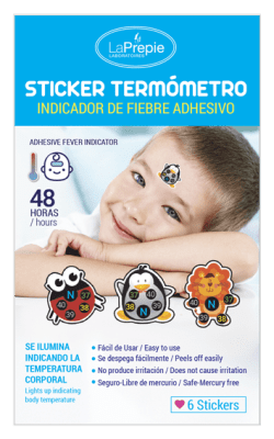 Sticker termómetro infantil 