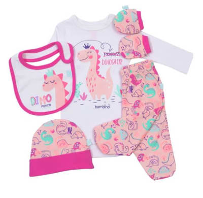 Conjunto 5 piezas Niña Bambino1