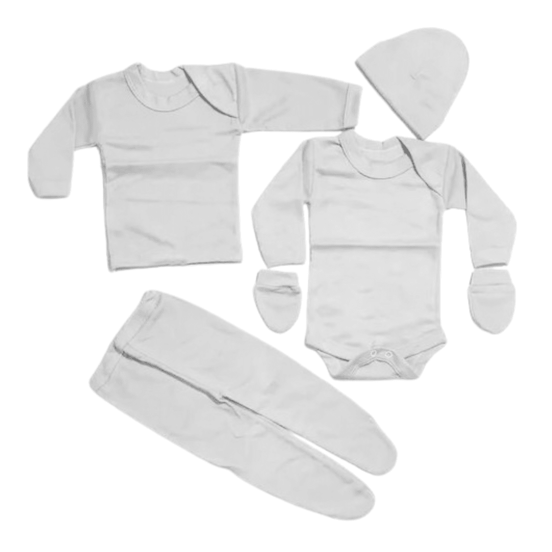 Ajuar de algodón prematuro Baby Nissi |Tienda de puericultura y