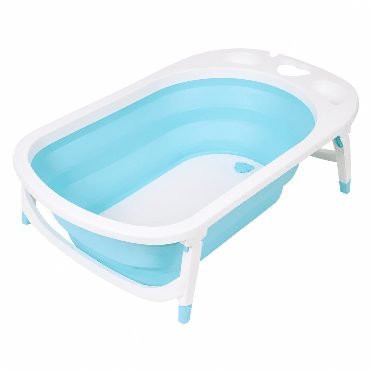 Bañera plegable para bebé Azul
