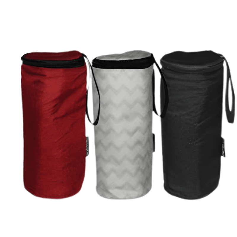 Bolso térmico porta mamadera Negro
