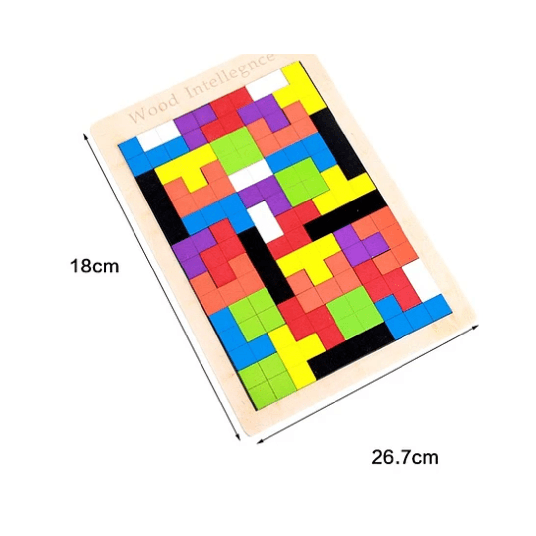 Puzzle Tetris didáctico
