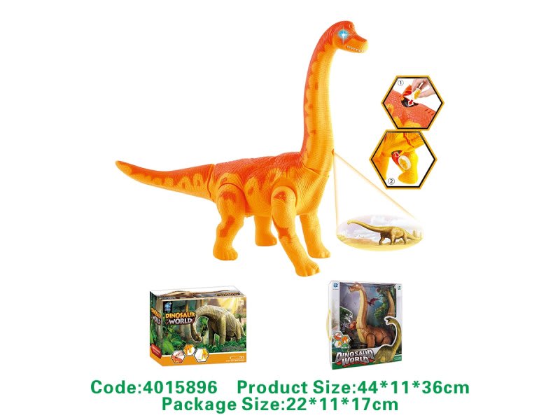 Dinosaurio con proyector luz y sonidos