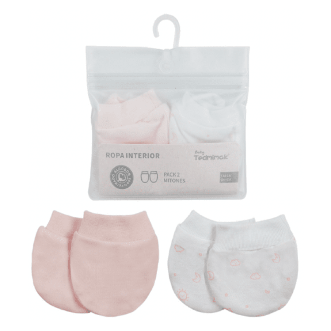 Set 2 mitones tedmimak niña