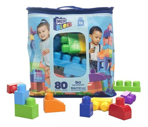 Mega blocks bolsa 80 bloques